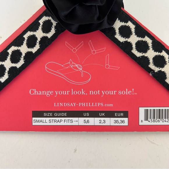 LINDSAY PHILLIPS SWITCH FLOPS NWT SMALL - Picture 8 of 11